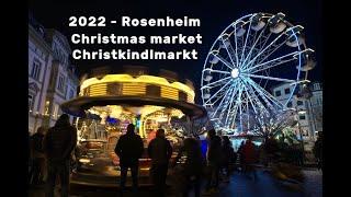 Travel to Rosenheim Christmas market - Christkindlmarkt, Germany