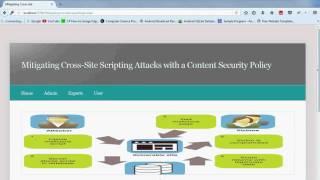 MITIGATING CROSS-SITE SCRIPTING ATTACKS WITH A CONTENT SECURITY POLICY -S3 TECHNOLOGIES