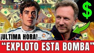 ¡BOMBAZO! ¡RED BULL CIERRA LA PUERTA A FRANCO COLAPINTO!  NOTICIAS DE F1 HOY