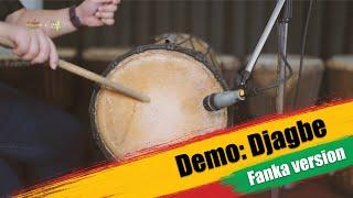 Rhythm: Djagbe - Fanka version (Individual djembe dunun demo and performance)