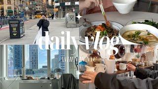 My life in NYC 煮飯 看展 二手傢俱 埃及烤魚