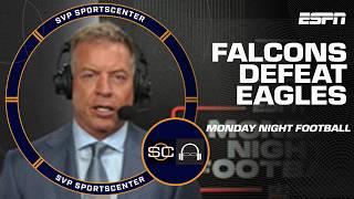 EAGLES COLLAPSE  Reacting to Saquon's drop in Falcons win with Troy Aikman & Joe Buck | SC with SVP