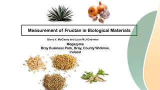 Measurement of Fructan in Biological Materials