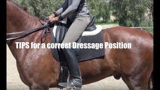 Tips for a Correct Dressage Position