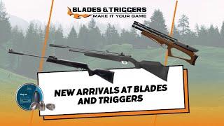 New Arrivals at Blades and Triggers