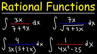 Indefinite Integral of Special Rational Functions Using the Table of Integrals Formula Sheet