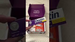 What I Got in my Babylist Baby Registry Box / Hello Baby Box #hellobabybox #shorts