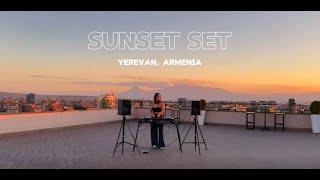 AFRO HOUSE SUNSET MIX (Adam Port, Hugel, Anyma, Rihanna, Tyla) - Rooftop set from Yerevan, Armenia