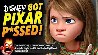 Pixar Employees RAGE at Disney Over Censored Kid Content: Pulled Propaganda Called CONSERVATIVE Act!