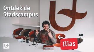 Ontdek de Stadscampus van Universiteit Antwerpen, met student Ilias