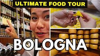 10 MUST TRY FOODS in BOLOGNA, Italy | BEST Bologna FOOD TOUR   