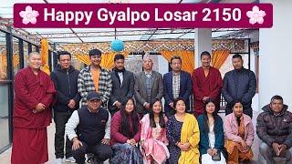 Happy Gyalpo Losar 2150. Losar Celebration with School Staff & Respectable Guest.@thebuddhistshow