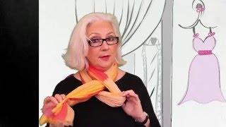 How To Tie An Oblong Scarf - 3 Easy Ways