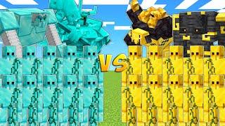 DIAMOND vs GOLD ARMY