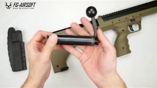 FG-AIRSOFT Pull + Push bolt for Silverback SRS