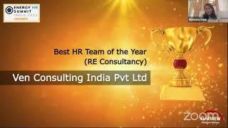 SolarQuarter|Best HR Team of the Year | VEN CONSULTING INDIA PVT LTD