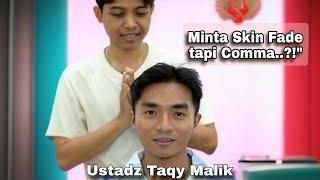 SKIN FADE with Comma hairstyle - Mens Haircut Tutorial - Barbershop