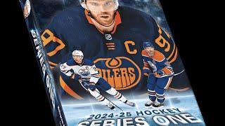 My Case is here!!! Opening 2024-25 Upper-Deck Series 1 hobby hockey card box