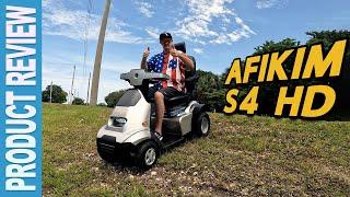 Epic ‍ Review of The Afiscooter S4-HD Mobility Scooter by Afikim