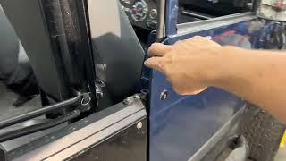 Jeep CJ7 - Passenger YJ hard door fitment