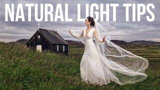 Wedding Photography Tips: How to Create Natural Light Bridal Portraits