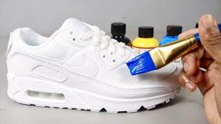 Customizing AIR MAX 90'S  And Giving Them Away!   | 7 DAYS OF GIVEAWAYS 