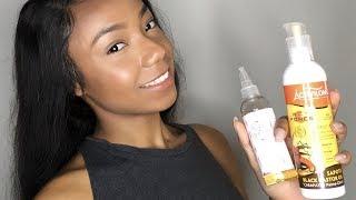 Products to Moisturise Natural Hair While Protective Styling - April Treasure Tress Unboxing Review