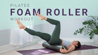 20 Min Foam Roller Workout | At-Home Pilates