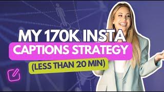 Steal My Instagram Captions Strategy That Converts In Less Than 20 Minutes