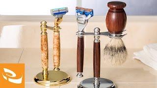 Classic Razor Kits and Stands (Woodturning Projects)