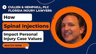 How Spinal Injections Impact Personal Injury Case Values