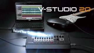 Roland Cakewalk V-Studio 20 interface pmt