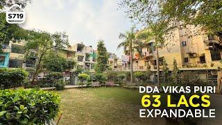 अभी नहीं खरीदोगे तो पछताओगे | 3 BHK तक Expandable DDA Flat for sale in Vikaspuri | BRS SHOW S719