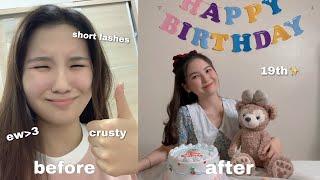 Glow up transformation before my 19th birthday 生日前的改造