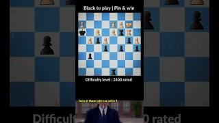 Brilliant Chess puzzle | End Game tactics