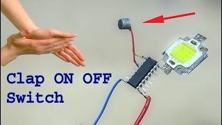 How to make a Clap ON OFF Switch, super easy clap switch