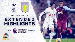 Tottenham Hotspur v. Aston Villa | PREMIER LEAGUE HIGHLIGHTS | 11/26/2023 | NBC Sports