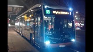 BRAND NEW STIB/MIVB Mercedes-Benz eCitaro G ride between Westland Shopping and Prince de Liège