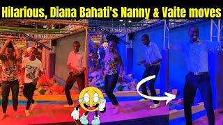 "HILARIOUS" Watch Diana Bahati's Nanny & VAITE Killer Dance Moves, Morgan Bahati Joins In