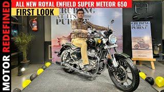 All New Royal Enfield Super Meteor 650 First Look | Motor Redefined