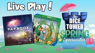 Spring Spectacular 2022 Wizard of Oz Adventure Book Game, Paradox Initiative, and More