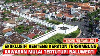 EKSKLUSIF‼️REVITALISASI BENTENG KERATON YOGYAKARTA TERSAMBUNGSISI TIMUR DAN SELATAN TERTUTUP