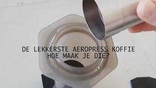 AeroPress recept | Super simpel