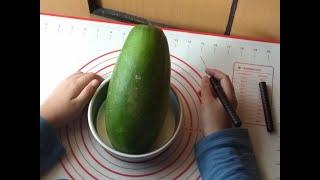 HOW TO CARVING WHILE LISTEN 'LOVE SHOT'  by EXO [SIMPLE BIG CARVING PAPAYA || BATSAYNA M]