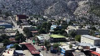 Downtown Port Au Prince beautiful Sunday morning