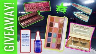 *CLOSED* Huge Makeup #Giveaway 2021 + Participate and WIN! Urban Decay, Elf, Nomad Cosmetics