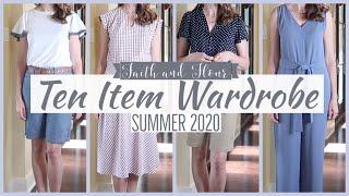 Ten Item Wardrobe Summer 2020 | Capsule Wardrobe | Madame Chic Method