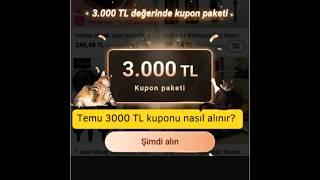 Temu da indirim kupon kodu nasıl alınır ?