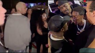 Chris Brown Saves Ray J From Getting Jumped By Diddy's Sons At Halloween Party