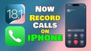 How to activate call recording in iOS 18 | Call Recording On iPhone in iOS 18